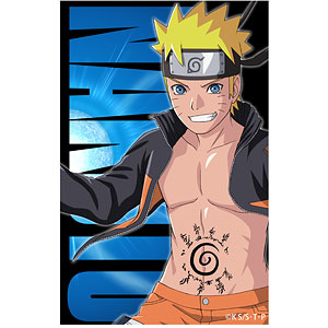 d*7様 極希少) NARUTO ナルト　カード　ステッカー　フォトパス NARUTO-ナルト- 疾風伝 描き下ろし うずまきナルト ミニステッカー