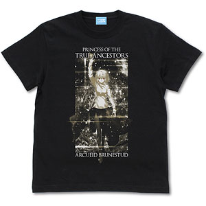 月姫 -A piece of blue glass moon- 真祖の姫アルクェイド・ブリュンスタッド Tシャツ 空想具現化ver./BLACK-L