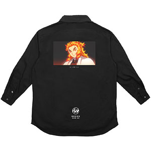 アニメ「鬼滅の刃」 煉獄杏寿郎 ロングスリーブシャツ ユニセックス M