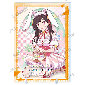 経験済みなキミと、経験ゼロなオレが、お付き合いする話。 プレートアクリルスタンド 4月