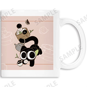 羅小黒戦記 描き下ろしイラスト シャオヘイ(猫) B 飲茶ver. マグカップ