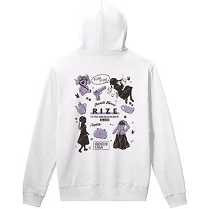 ご注文はうさぎですか？ BLOOM リゼ Ani-Sketch パーカー メンズ XXL