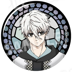 ブルーロック 糸師冴 キラキラ 缶バッジ ブルーロック ステンドグラス風キラキラ缶バッジ 糸師冴