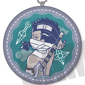 TVアニメ「NARUTO」れとぽぷ ミニクッションキーホルダー N 桃地再不斬