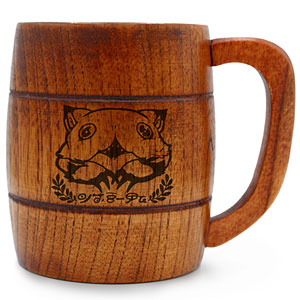 メイドインアビス 烈日の黄金郷 壺ミーティの樽型ウッドマグ