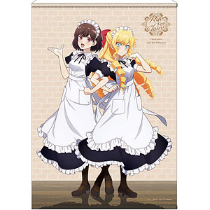 コスパ・デポ限定 TVアニメ「私の推しは悪役令嬢。」 描き下ろし レイ＆クレア B2タペストリー キュアメイドカフェ