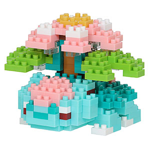 nanoblock(ナノブロック) NBPM_092 メガフシギバナ