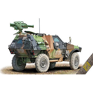 1/72 仏・パナールVBL・ミラン対戦車ミサイル装備型 プラモデル