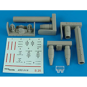 1/48 S-25-L 空対地ロケット弾 (2個入)