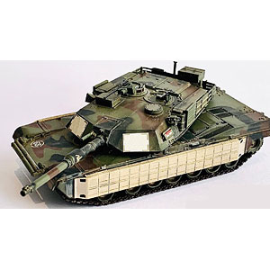 1/72 アメリカ陸軍 M1A1 AIM TUSK 第1歩兵師団 第4騎兵連隊 第1
