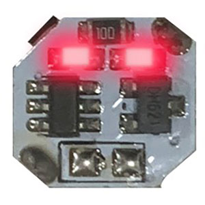 W-PARTS LEDモジュール(磁気スイッチ付) 赤