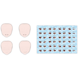 創彩少女庭園 カスタマイズフェイス＆デカールセット Vol.3[コトブキヤ