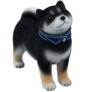 スモール フロッキング 柴犬 C1