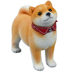 スモール フロッキング 柴犬 C3