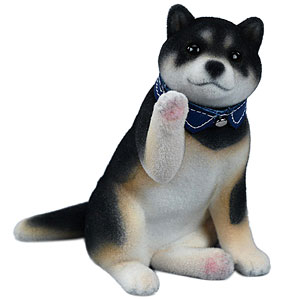 スモール フロッキング 柴犬 D1