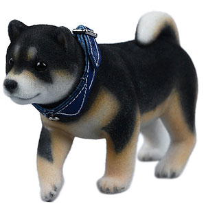 スモール フロッキング 柴犬 E1