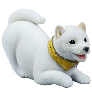 スモール フロッキング 柴犬 F2