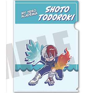 僕のヒーローアカデミア れとぽぷ クリアファイル 轟焦凍