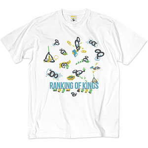 TVアニメ「王様ランキング 勇気の宝箱」シーンイラストTシャツ1 ホワイト XXL