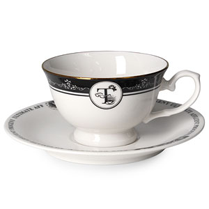 ダンガンロンパ1・2 Reload 十神白夜 イニシャルデザインカップ＆ソーサー