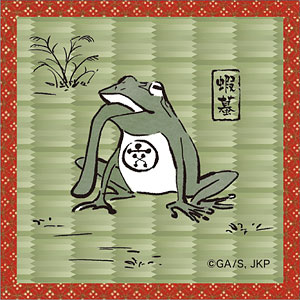 呪術廻戦 第2期 たたみ風コースター 蝦蟇