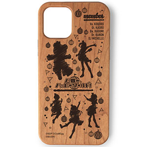 バンドリ！ ガールズバンドパーティ！ ハロー、ハッピーワールド！ Ani-Sketch ウッドiPhoneケース(X/XS)