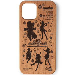 バンドリ！ ガールズバンドパーティ！ ハロー、ハッピーワールド！ Ani-Sketch ウッドiPhoneケース(13 mini)