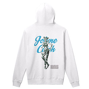 ジョジョの奇妙な冒険 ストーンオーシャン 空条徐倫 Ani-Art BLACK LABEL バックプリントパーカー メンズ XXL