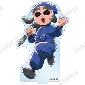 忍たま乱太郎 描き下ろしイラスト 羽丹羽石人 みんなで鍛練の段ver. BIGアクリルスタンド