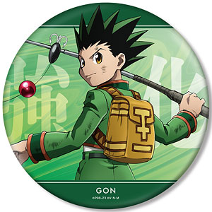 HUNTER×HUNTER 描き下ろし イルミ 戦う背中ver. BIG缶バッジ