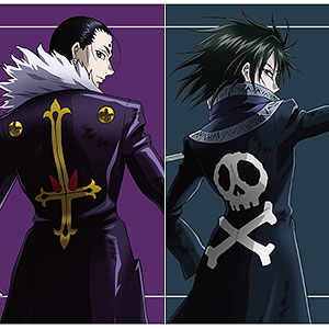 HUNTER×HUNTER 描き下ろし クロロ＆フェイタン 戦う背中ver. クリアファイル2枚セット