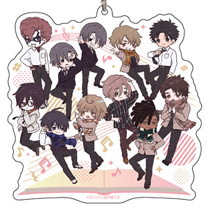 デカアクリルキーホルダー「川越ボーイズ・シング」01/集合デザイン(グラフアートイラスト)