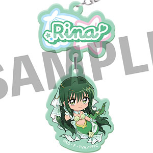 ぴちぴちピッチ 2連アクリルキーホルダー リナ マーメイドウエディングver.