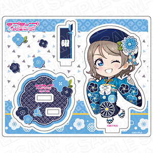 ラブライブ！サンシャイン！！ アクリルスタンド 渡辺曜 振袖2024 デフォルメ ver