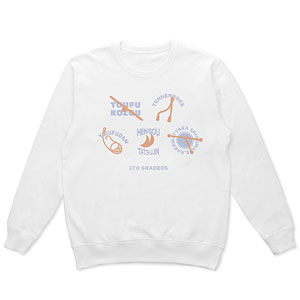 忍たま乱太郎 五年生 モチーフトレーナー メンズ S