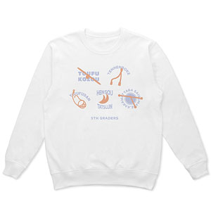 忍たま乱太郎 五年生 モチーフトレーナー レディース XXL