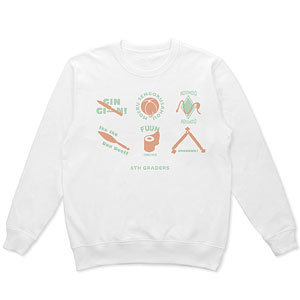 忍たま乱太郎 六年生 モチーフトレーナー レディース XL