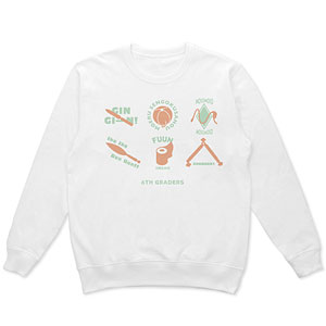 忍たま乱太郎 六年生 モチーフトレーナー レディース XXL