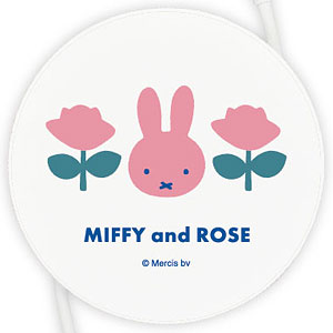 ミッフィー MIFFY and ROSE コードリールケース ピンク
