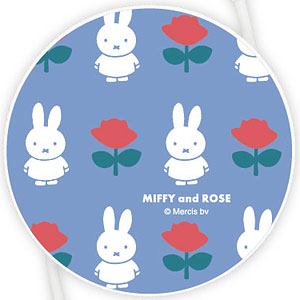 ミッフィー MIFFY and ROSE コードリールケース ブルー