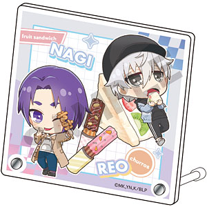 ブルーロック ミニアクリルパネル 御影玲王＆凪誠士郎 きゃらペコパーカー