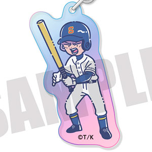 「ダイヤのA act II」 れとぽぷ オーロラアクリルキーホルダー E 金丸信二