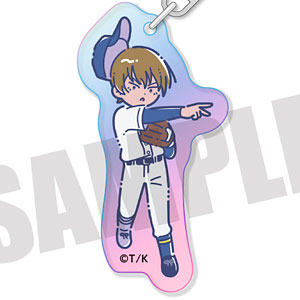 「ダイヤのA act II」 れとぽぷ オーロラアクリルキーホルダー F 東条秀明