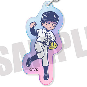 「ダイヤのA act II」 れとぽぷ オーロラアクリルキーホルダー L 本郷正宗