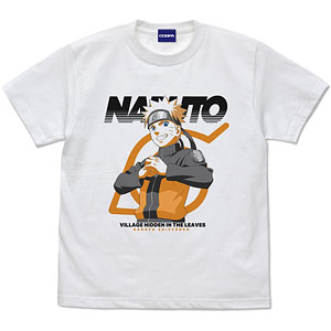 NARUTO-나루토- 질풍전 우즈마키 나루토 비주얼 T셔츠/WHITE-M