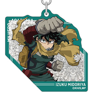 僕のヒーローアカデミア グリッターアクリルキーホルダー 緑谷出久