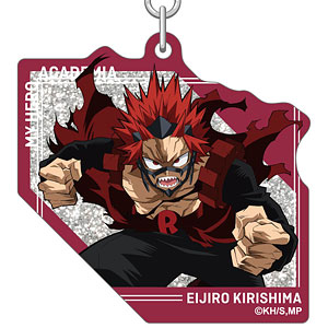 僕のヒーローアカデミア グリッターアクリルキーホルダー 切島鋭児郎