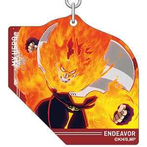 僕のヒーローアカデミア グリッターアクリルキーホルダー エンデヴァー