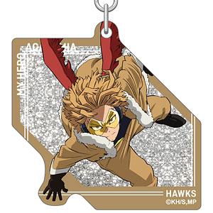 僕のヒーローアカデミア グリッターアクリルキーホルダー ホークス
