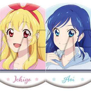 ♡♥♡ アイカツ フィギュア いちご 蘭 あおい 3点セット ♡♥♡ BANDAI - 星宮いちご、霧矢あおい、紫吹蘭フィギュア